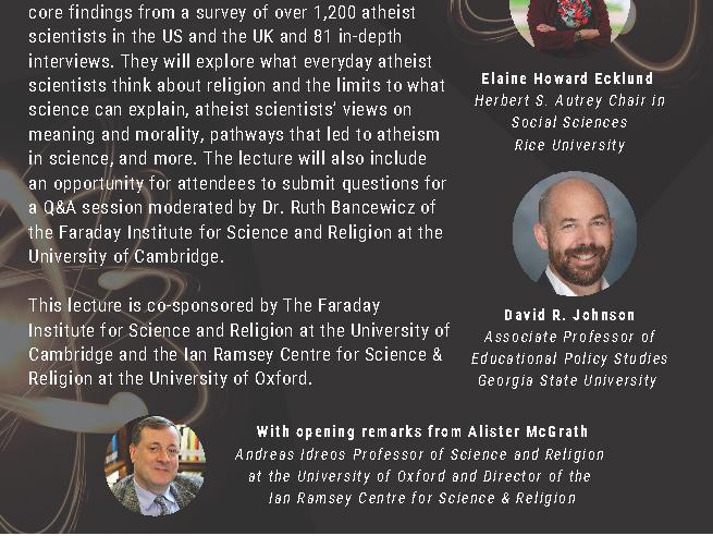 varietiesofatheism lecture flyer